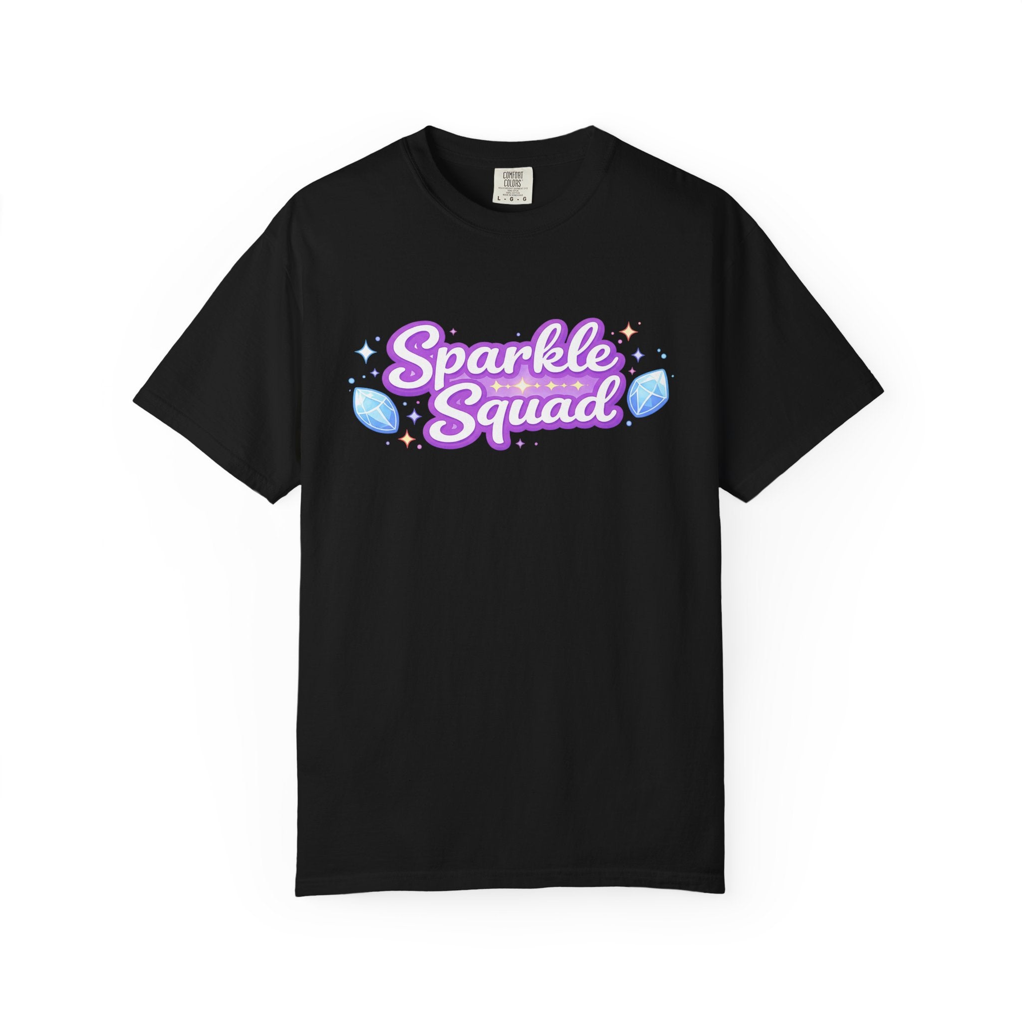 Sparkle Squad by GareBearStare T-Shirt — Cute Glitter Gem Graphic Tee