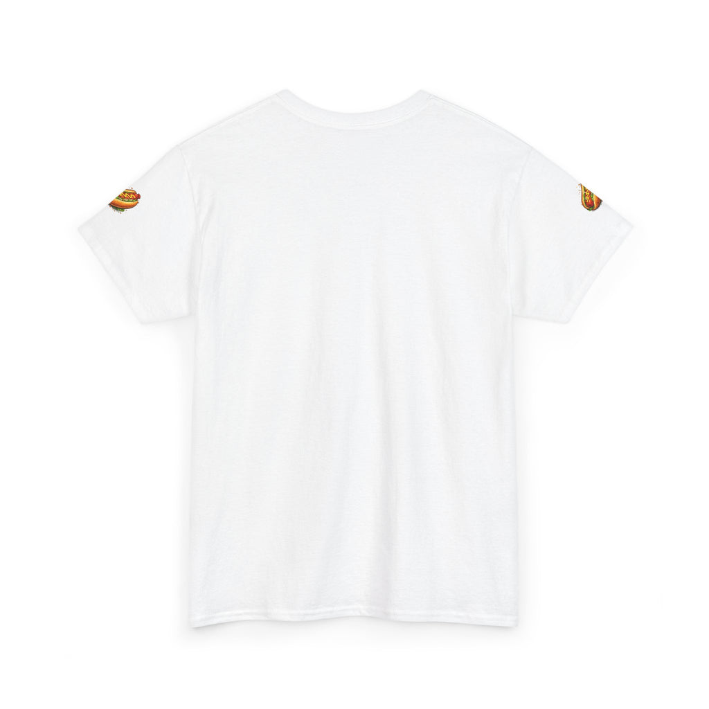 T-Shirt — "I swear my sense of humor is mature." by Taliasaurus Funny Hot Dog Graphic Tee