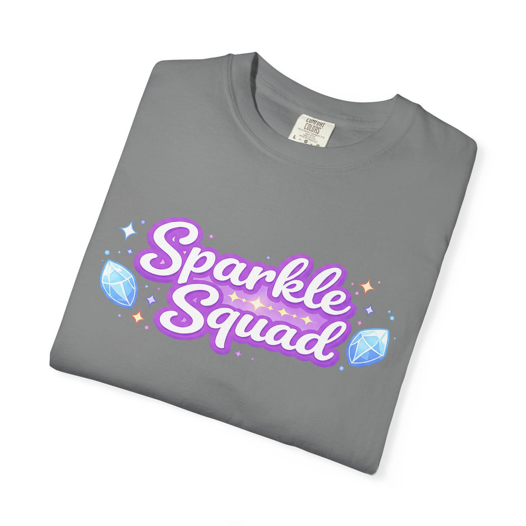 Sparkle Squad by GareBearStare T-Shirt — Cute Glitter Gem Graphic Tee