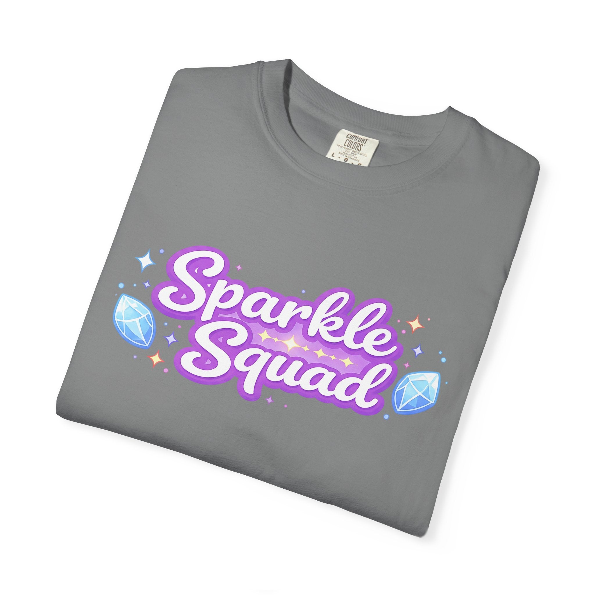 Sparkle Squad by GareBearStare T-Shirt — Cute Glitter Gem Graphic Tee