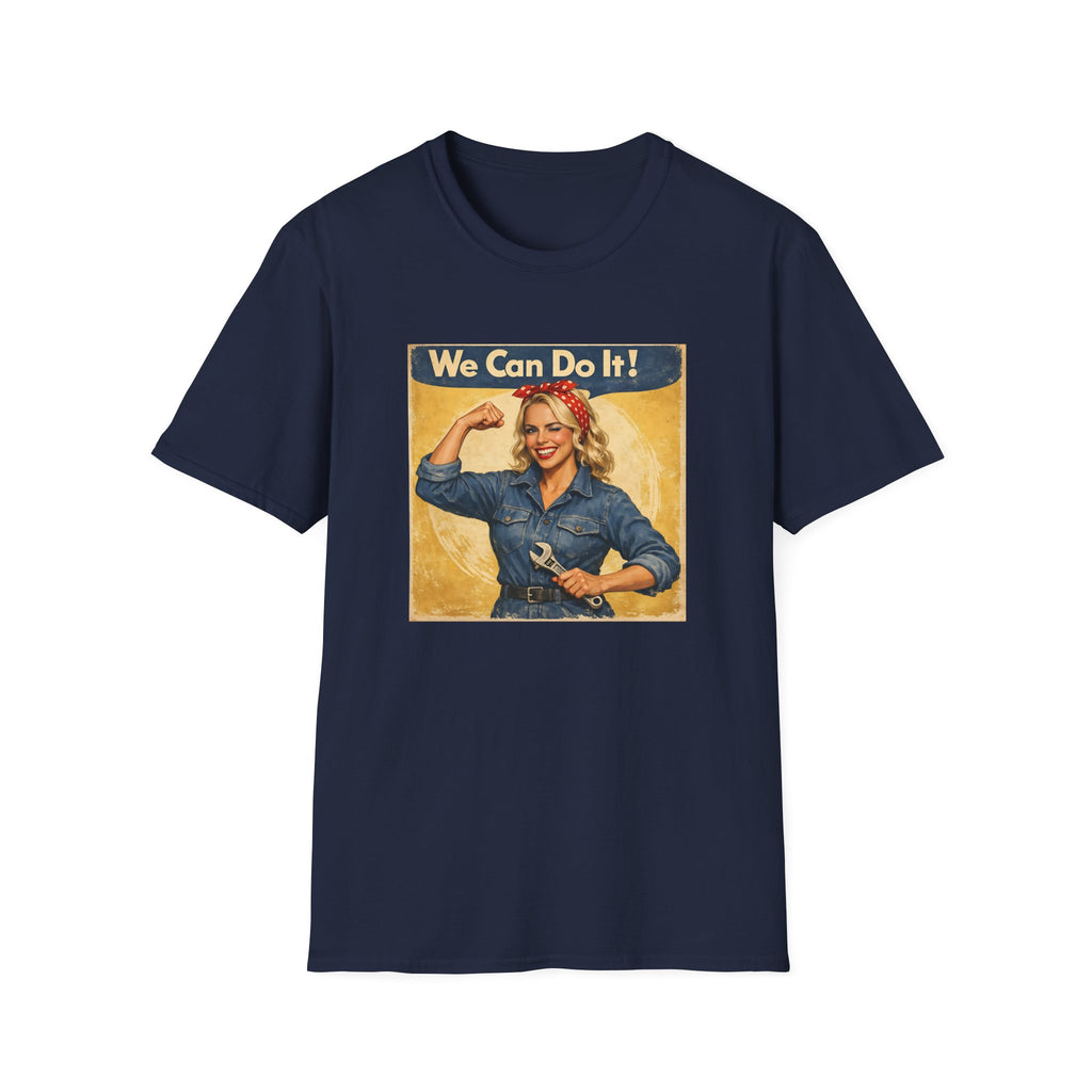We Can Do It! Vintage Rosie T-Shirt — “If You Know, You Know” Retro Women's Empowerment Tee
