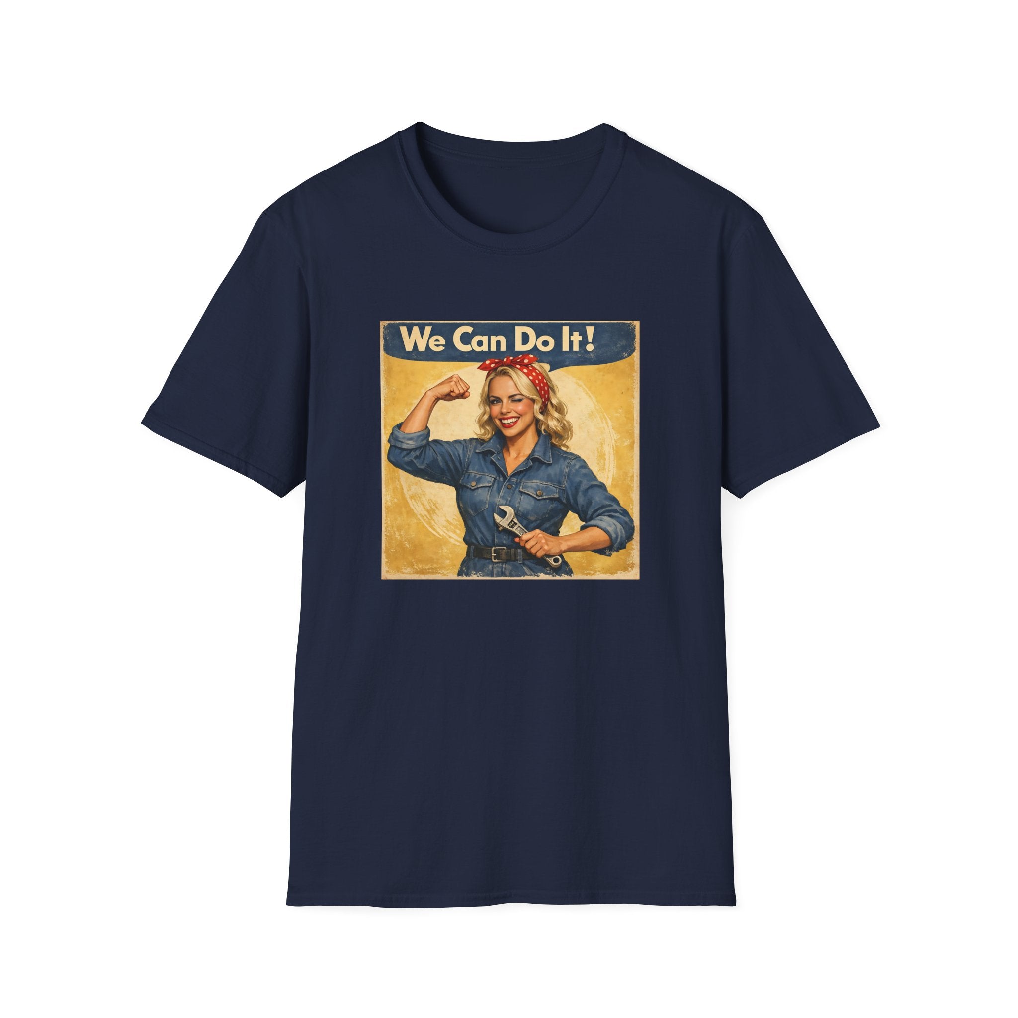 We Can Do It! Vintage Rosie T-Shirt — “If You Know, You Know” Retro Women's Empowerment Tee