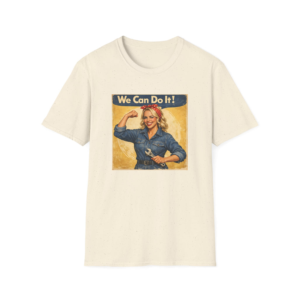 We Can Do It! Vintage Rosie T-Shirt — “If You Know, You Know” Retro Women's Empowerment Tee