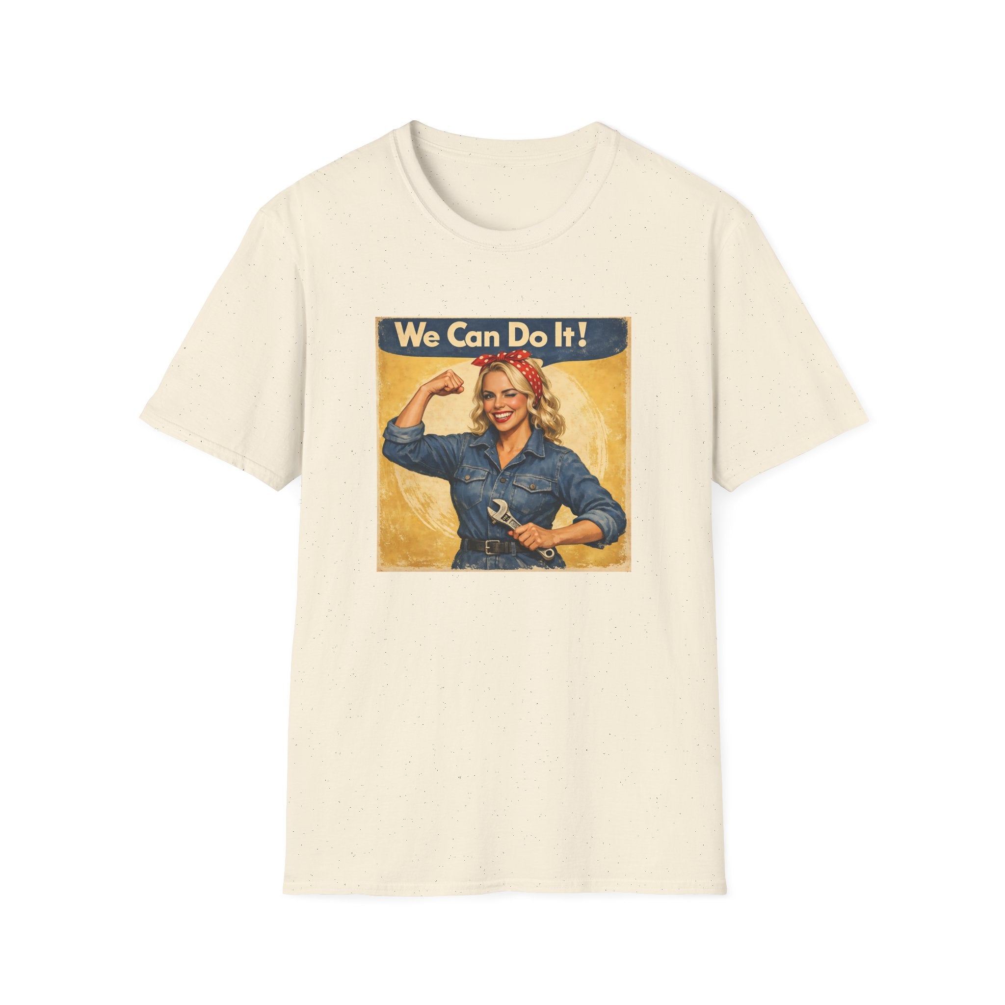 We Can Do It! Vintage Rosie T-Shirt — “If You Know, You Know” Retro Women's Empowerment Tee