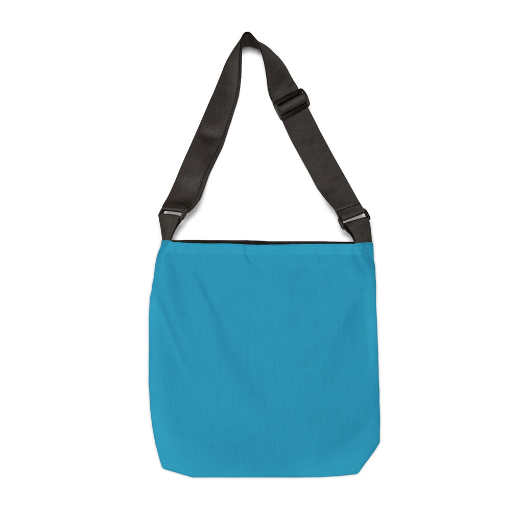 Saxophone Tuxedo Cat Adjustable Tote Bag — Cute Musical Cat Shoulder Bag