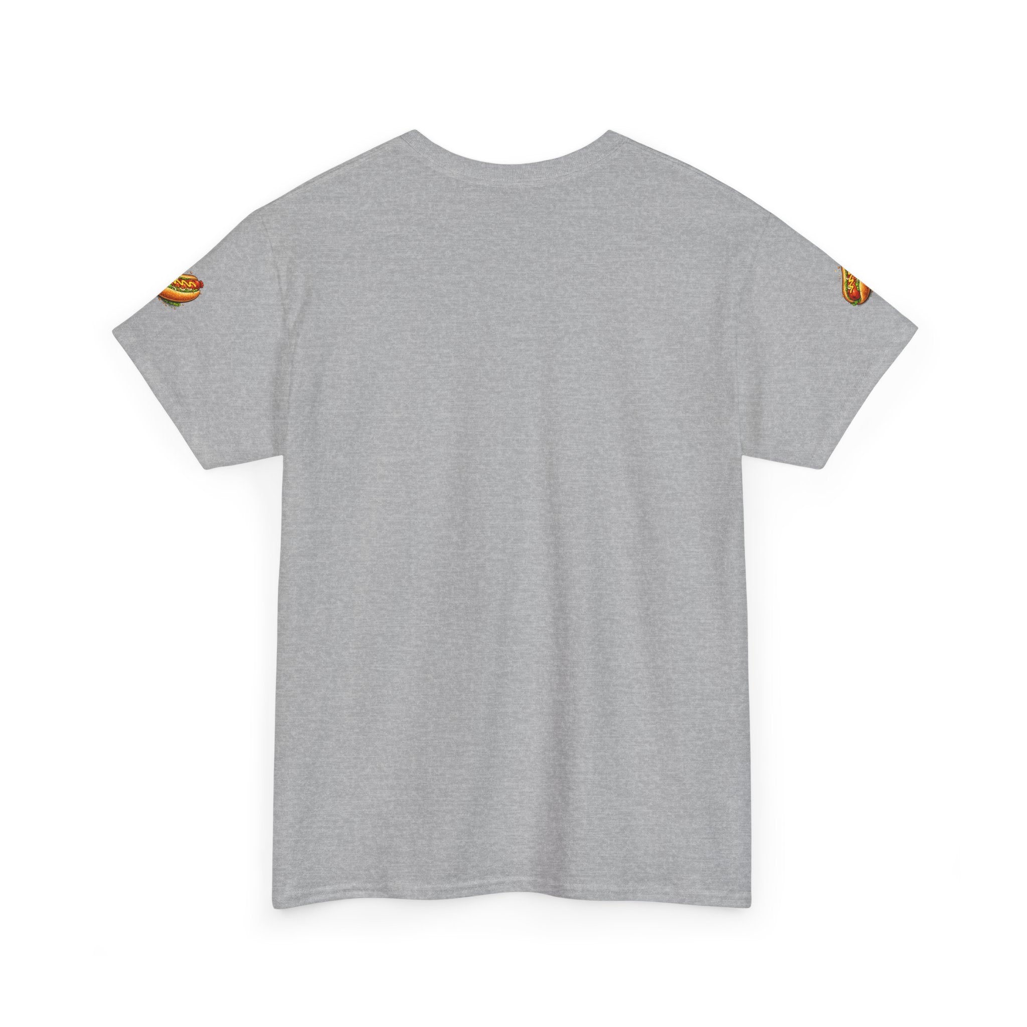 T-Shirt — "I swear my sense of humor is mature." by Taliasaurus Funny Hot Dog Graphic Tee
