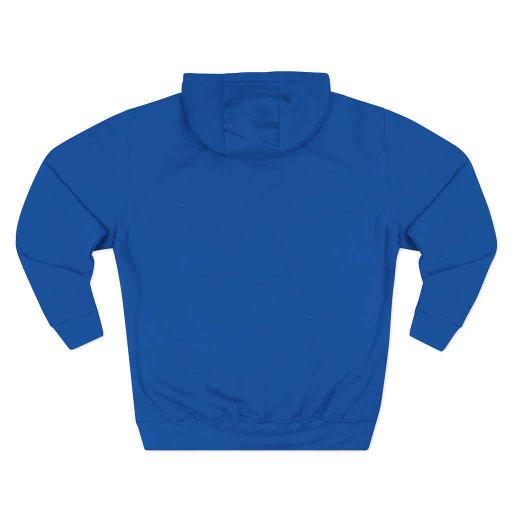 Lexi "Meets Expectations" Blue Hoodie —  Statement Pullover