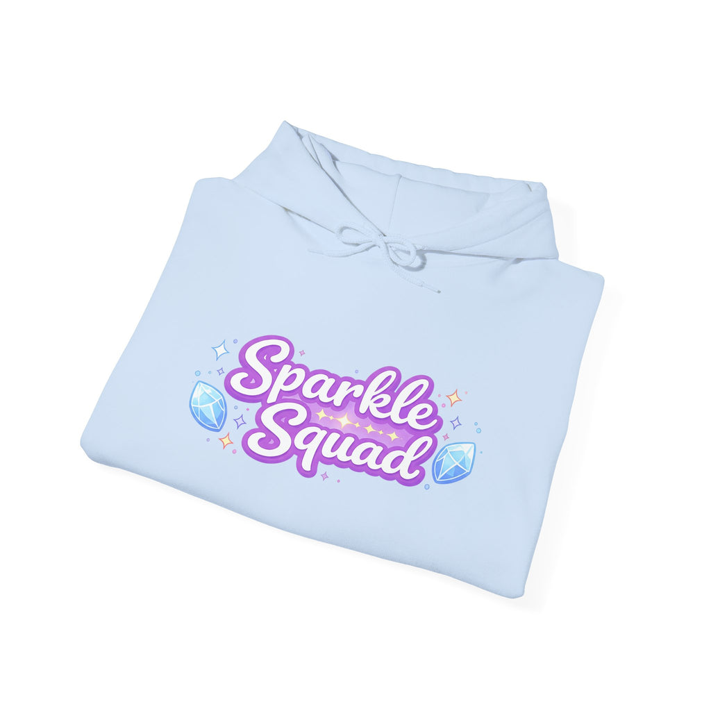 Sparkle Squad by GareBearStare Hoodie – Cute Pastel Gem Graphic Sweatshirt