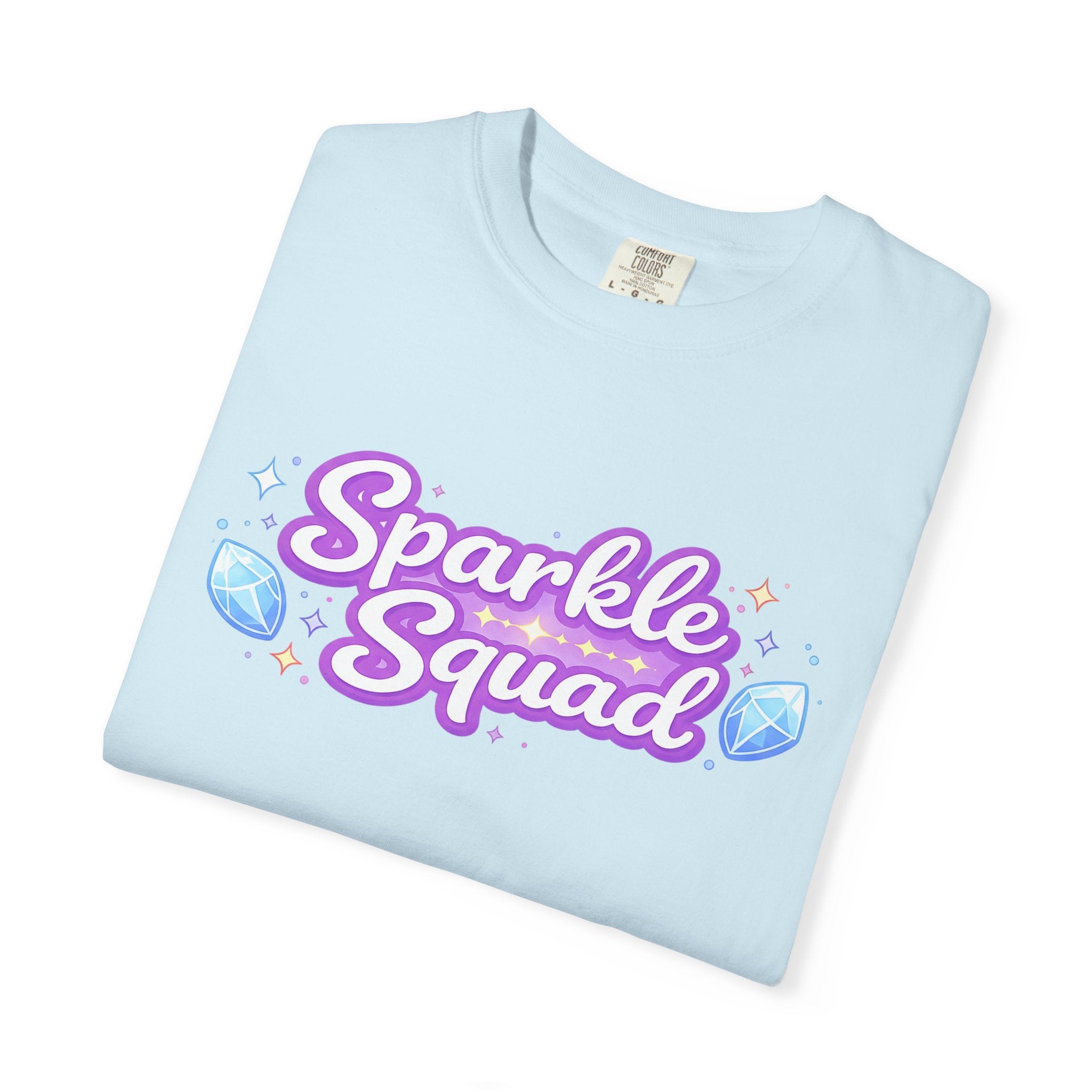 Sparkle Squad by GareBearStare T-Shirt — Cute Glitter Gem Graphic Tee