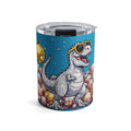 Disco Dino by Taliasaurus 10oz Tumbler — Fun Party Dinosaur Travel Cup