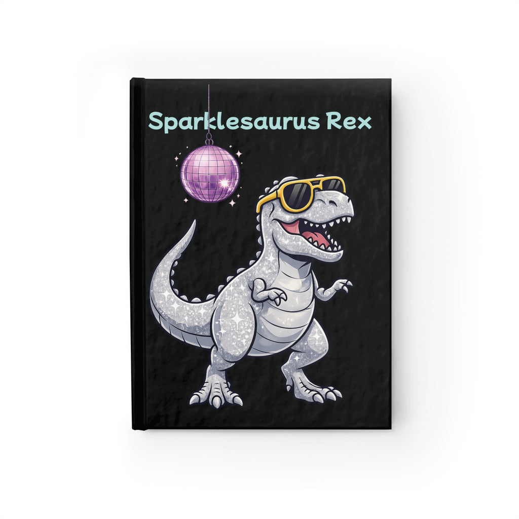 Sparklesaurus Rex by Taliasaurus  Journal — Ruled Lined Notebook for Notes & Sketches