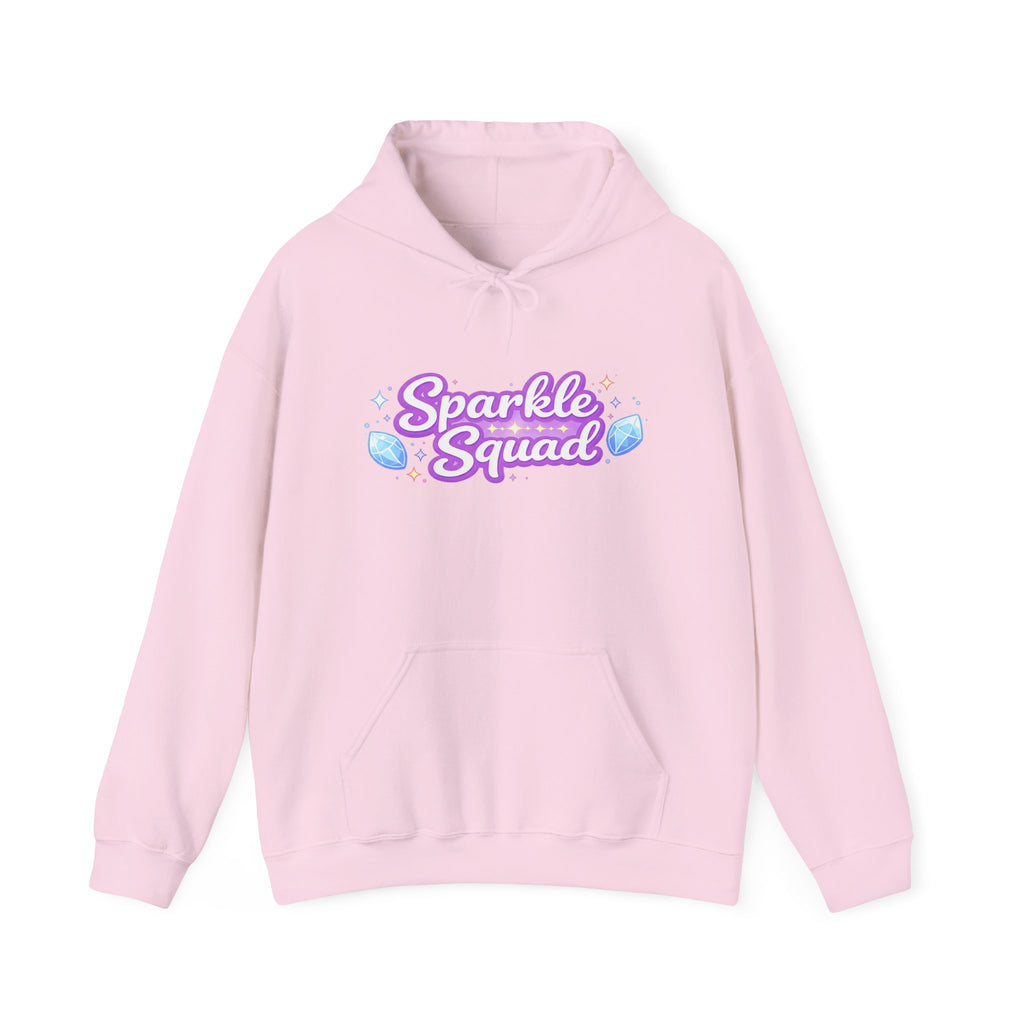 Sparkle Squad by GareBearStare Hoodie – Cute Pastel Gem Graphic Sweatshirt