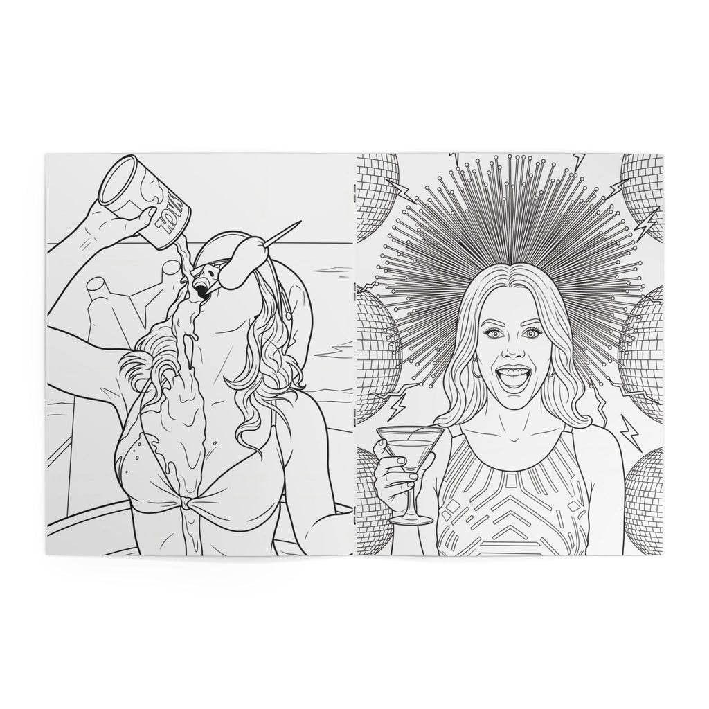 Crystal Sparkle - Pure Nonsense -Coloring Book — Crystal Sparkle Coloring Book