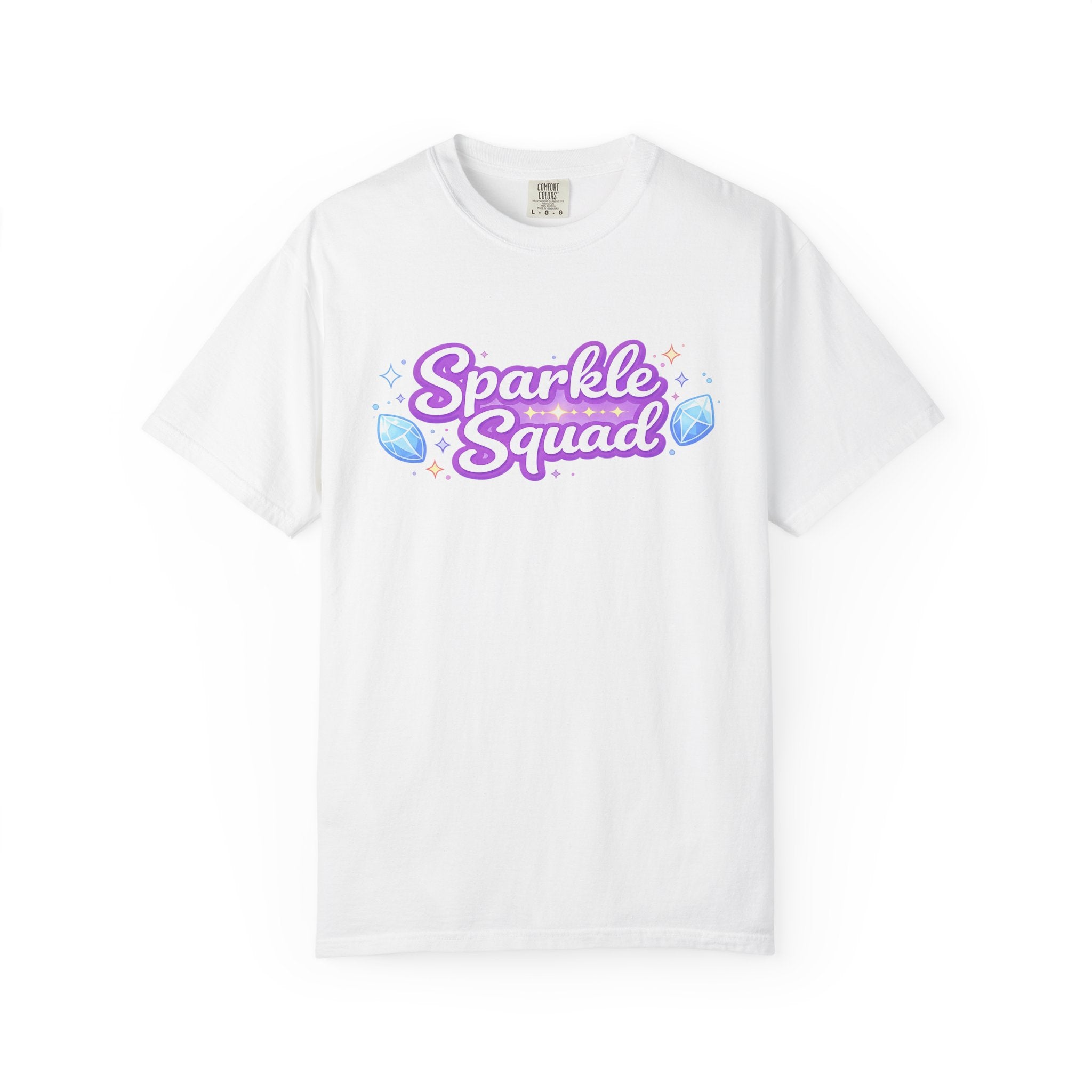 Sparkle Squad by GareBearStare T-Shirt — Cute Glitter Gem Graphic Tee