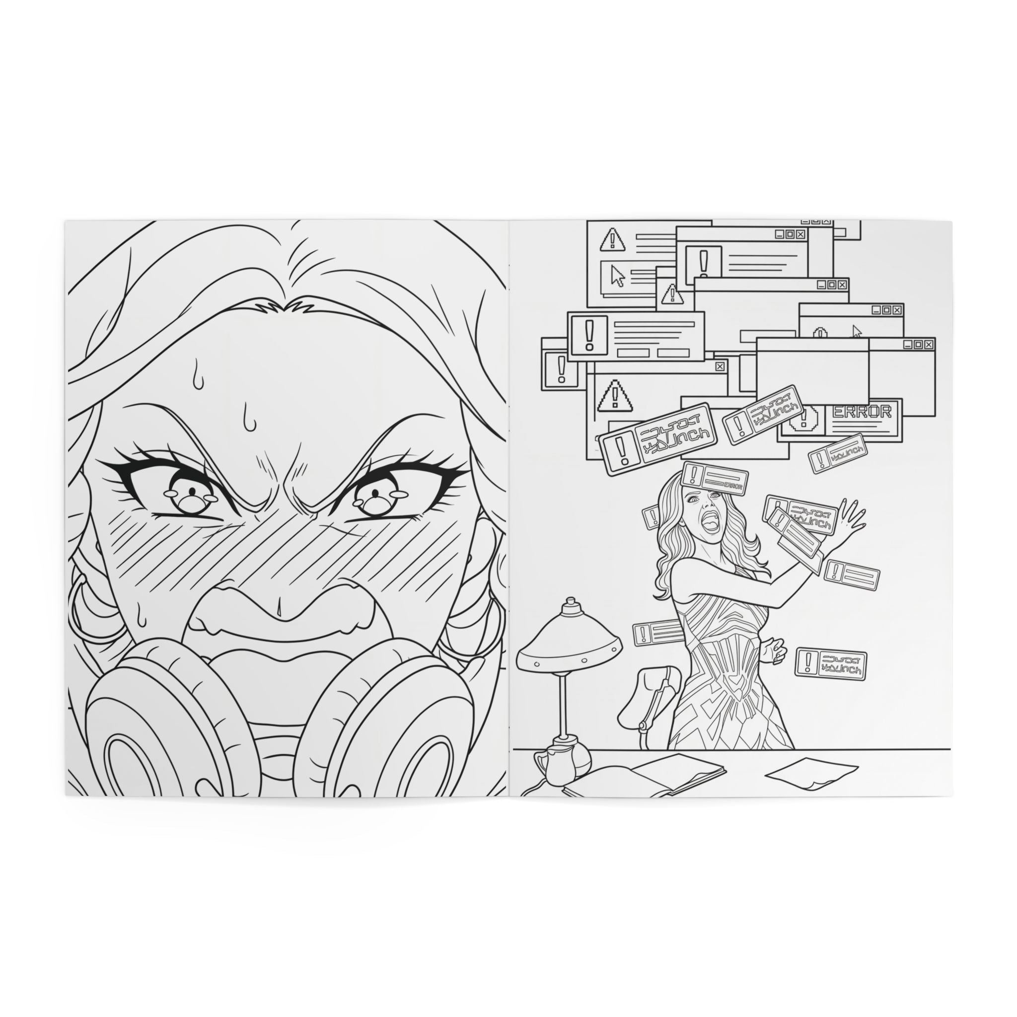 Crystal Sparkle - Pure Nonsense -Coloring Book — Crystal Sparkle Coloring Book