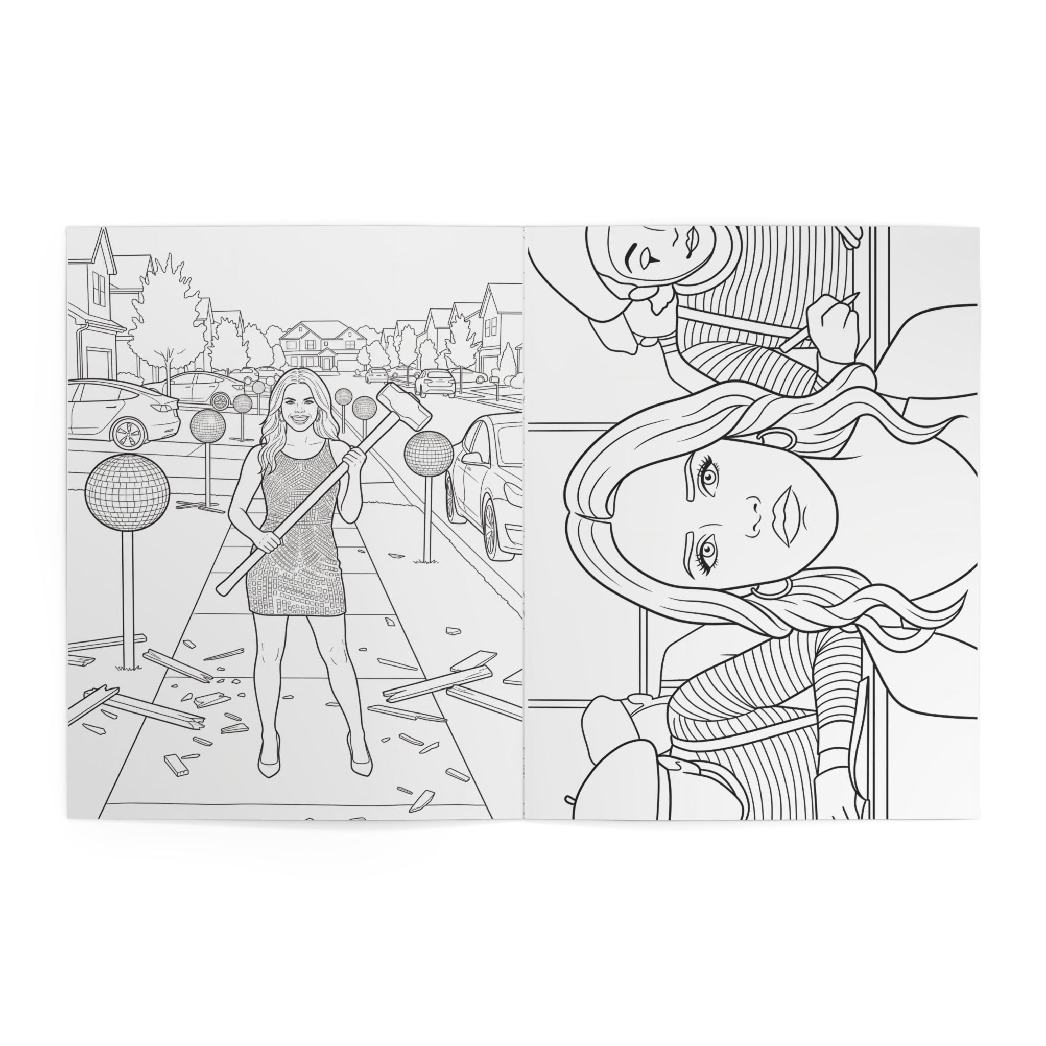 Crystal Sparkle - Pure Nonsense -Coloring Book — Crystal Sparkle Coloring Book