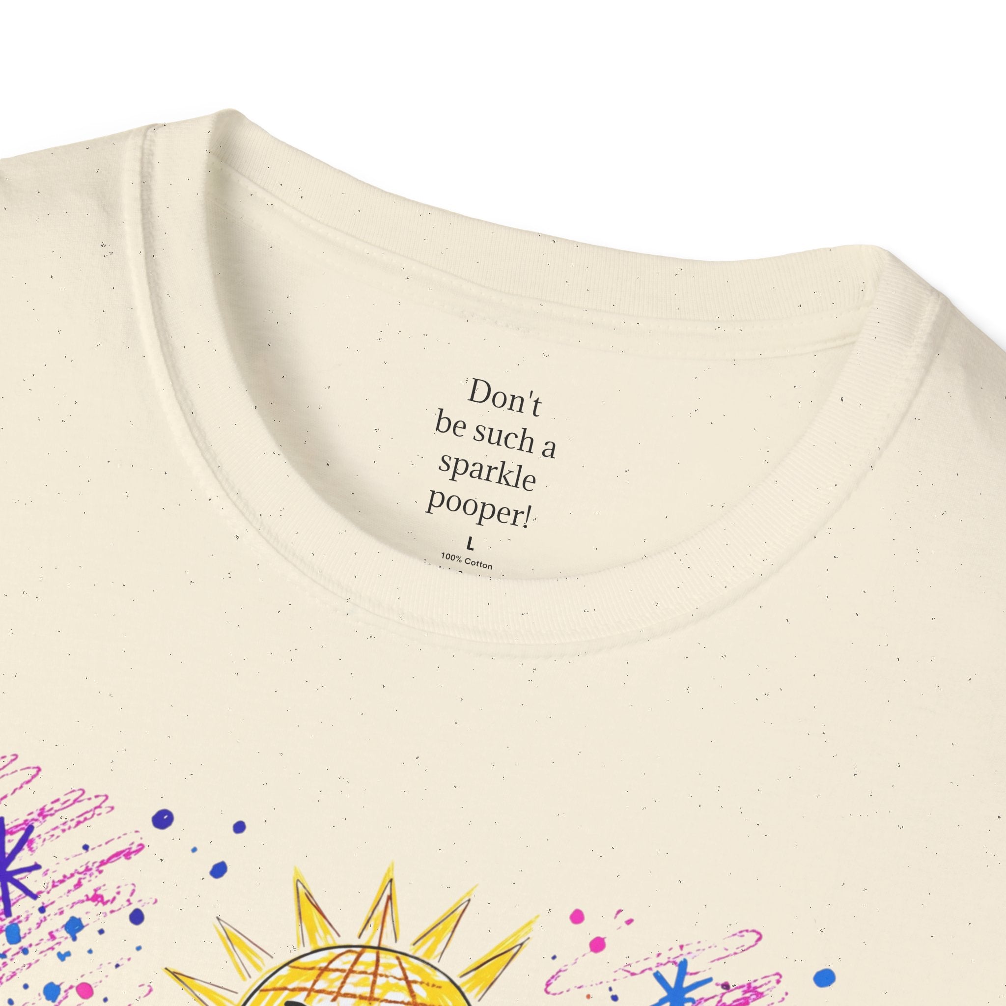 Sparkle Squad Dance Party by MilesGT T-Shirt — "My Best Friends Dance Party" Crystal Sparkle Drawing by MilesGT Cute Graphic Tee