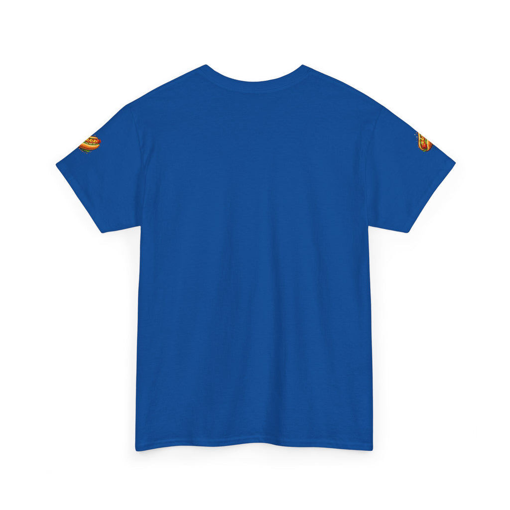 T-Shirt — "I swear my sense of humor is mature." by Taliasaurus Funny Hot Dog Graphic Tee