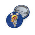 Angry Crystal Sparkle by Taliasaurus Pin Buttons