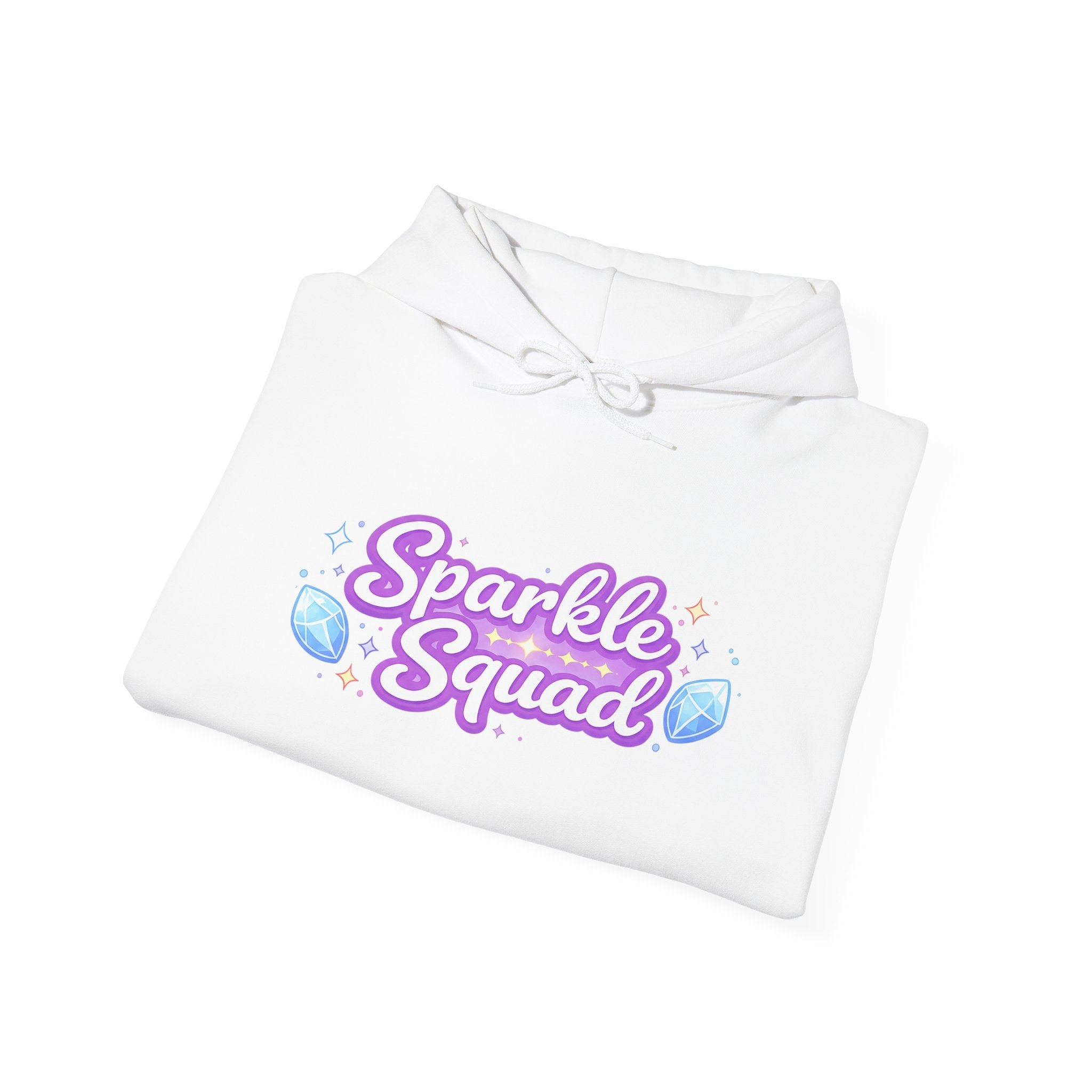 Sparkle Squad by GareBearStare Hoodie – Cute Pastel Gem Graphic Sweatshirt