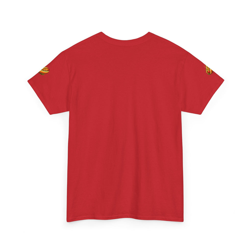 T-Shirt — "I swear my sense of humor is mature." by Taliasaurus Funny Hot Dog Graphic Tee