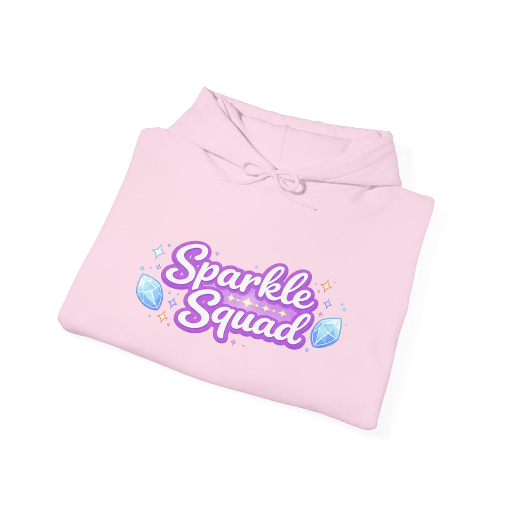 Sparkle Squad by GareBearStare Hoodie – Cute Pastel Gem Graphic Sweatshirt