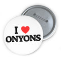 I Heart Onyons Pin