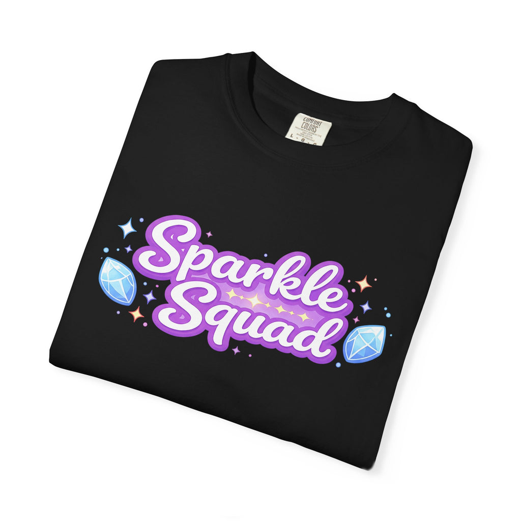 Sparkle Squad by GareBearStare T-Shirt — Cute Glitter Gem Graphic Tee