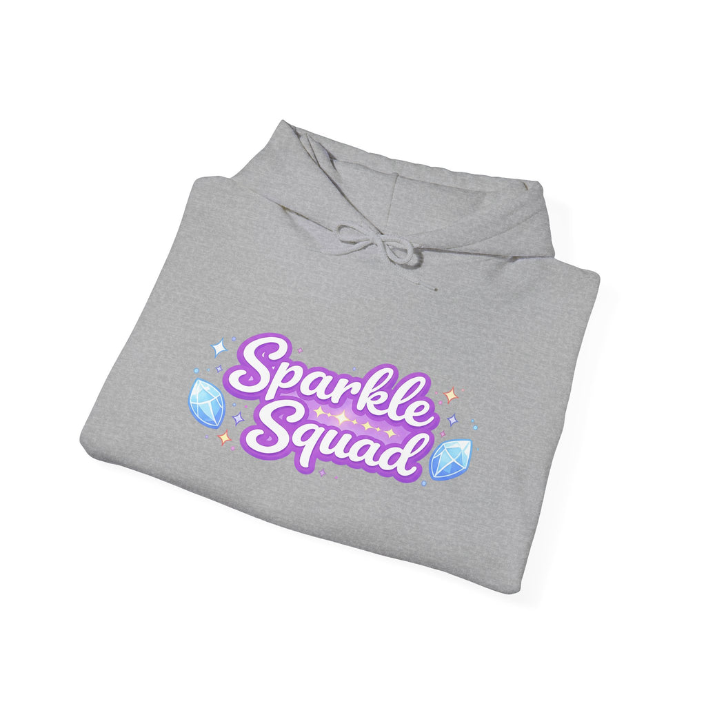 Sparkle Squad by GareBearStare Hoodie – Cute Pastel Gem Graphic Sweatshirt