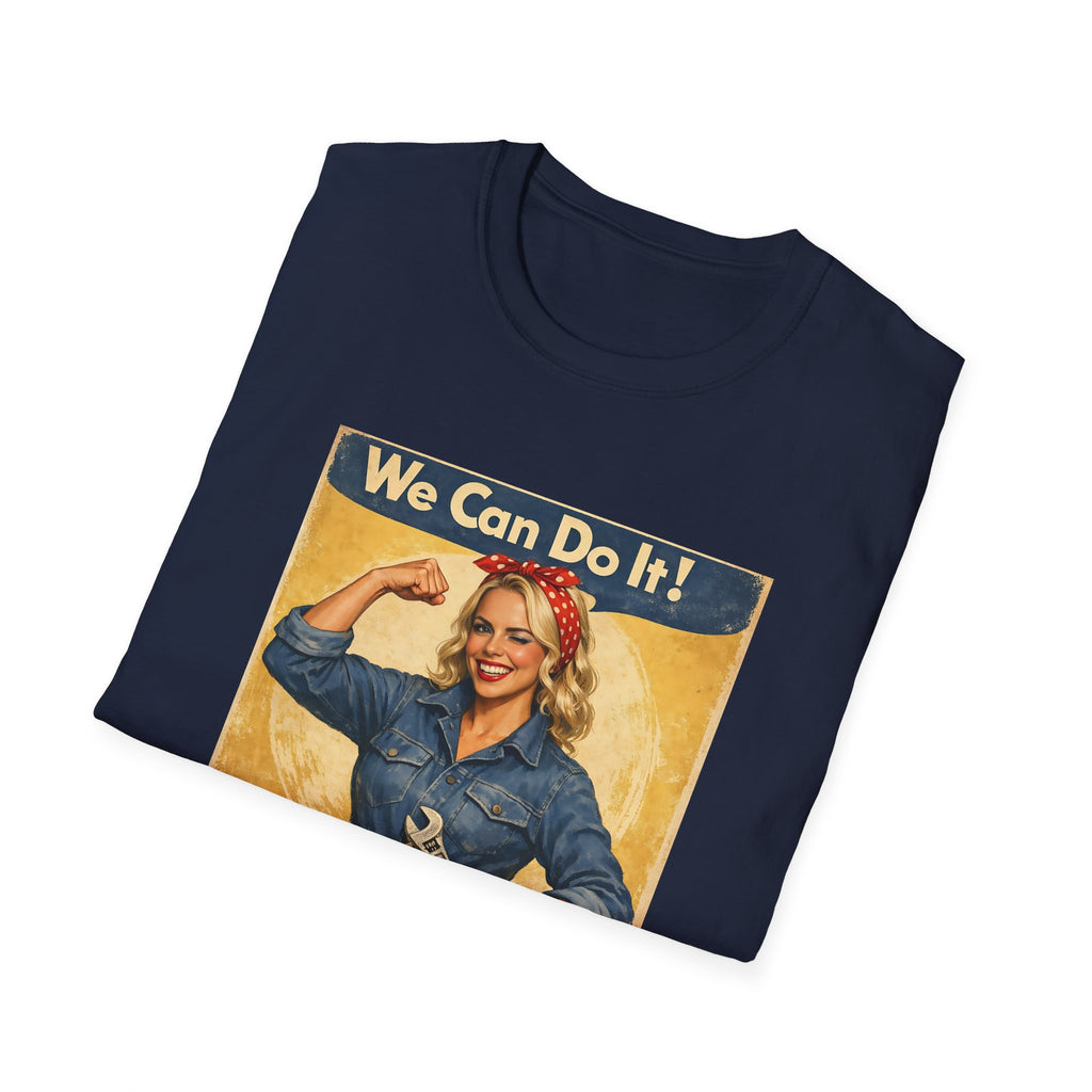 We Can Do It! Vintage Rosie T-Shirt — “If You Know, You Know” Retro Women's Empowerment Tee