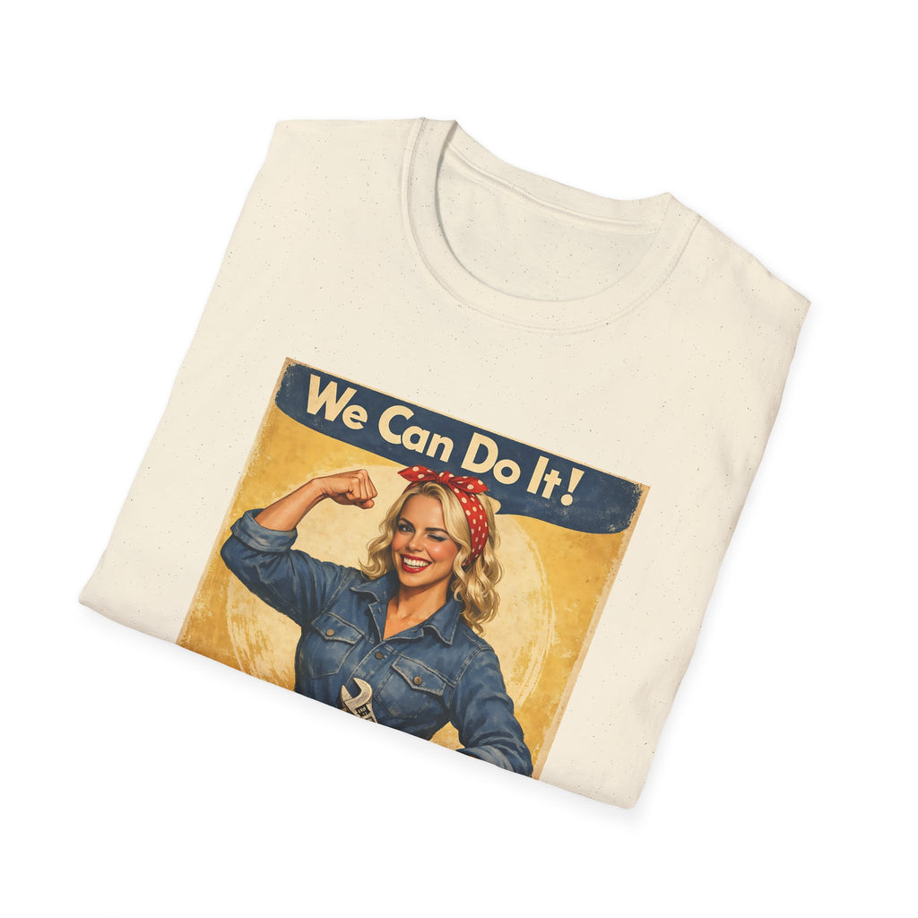 We Can Do It! Vintage Rosie T-Shirt — “If You Know, You Know” Retro Women's Empowerment Tee